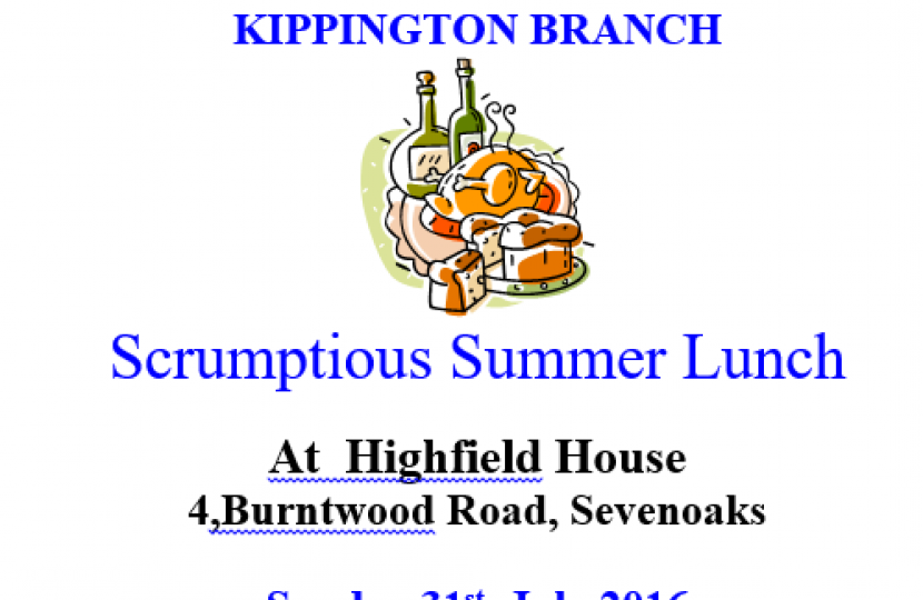 SCA Kippington Summer lunch Conservatives