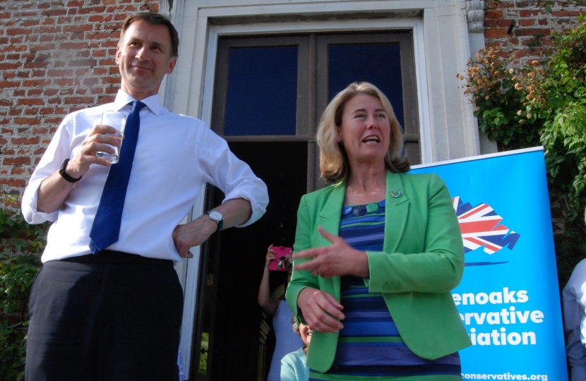 Anna Firth introduces Jeremy Hunt