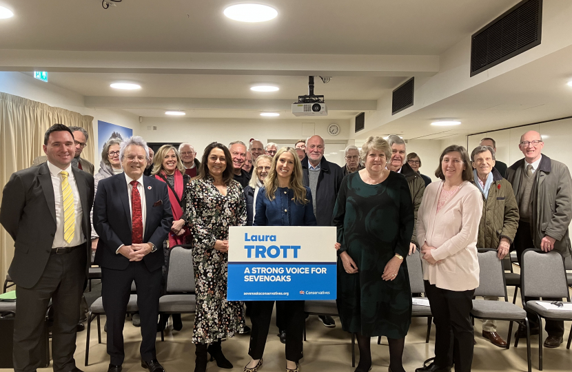 Laura Trott MP formally re-selected for Sevenoaks & Swanley