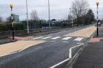 The new zebra crossing in Swanley